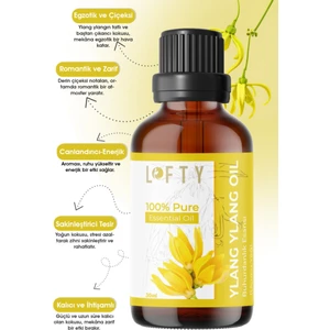 Ylang Ylang Uçucu Yağ Buhurdanlık Esansı Oda Kokusu 30ML