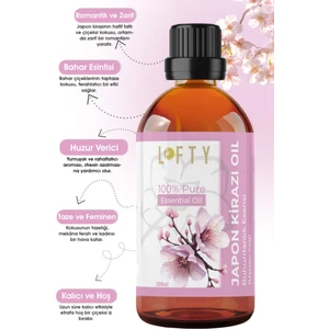 Japon Kiraz Çiçeği Uçucu Yağ Buhurdanlık Esansı Oda Kokusu Uçucu Esansiyel Yağ Buhur Yağı 100ML