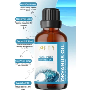 Okyanus  Uçucu Yağ  Buhurdanlık Esansı Konsantre Oda Kokusu  Esans Buhur Yağı 30ML