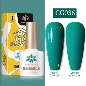 Born Pretty 10 ml Sılky White Serisi Kalıcı Oje CG036 (55845)