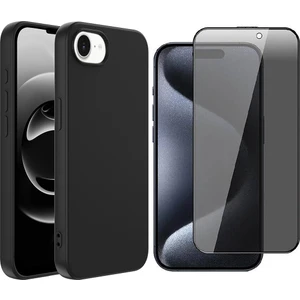 iPhone 16E Kılıf Zore Mara Lansman Kapak + Hayalet Ekran Koruyucu