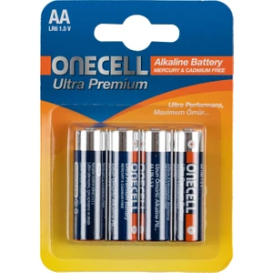 Ultra Premium Alkalin 1,5 V. 4'lü AA Boy Pil