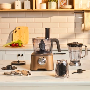 Mastermaid Power Multifunctional 10 In 1 Walnut Brown Mutfak Robotu 2000W