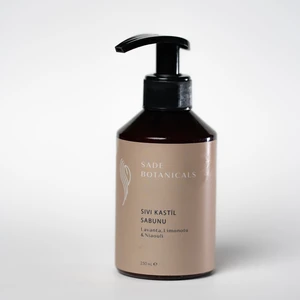 Sade Botanicals Sıvı Kastil Sabunu - Lavanta, Limonotu & Niaouli 250 ml Vegan Zeytinyağlı El Vücut Duş Sabunu