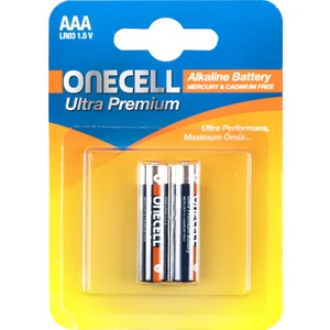 Ultra Premium Alkalin 1,5 V. 2'li Aaa Boy Pil