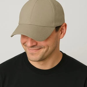 SF Collection Bej Renk Spor Ayarlanabilir Pamuklu Cap Şapka