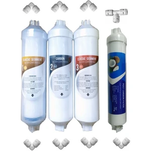 Kapalı Kasa Su Arıtma Cihazı Filtresi 4 Lü Set
