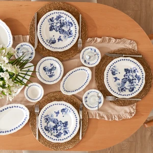 Bella Maison Vanessa Porselen 26 Parça 6 Kişilik Kahvaltı Takımı