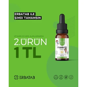 Vitamin D3 Kids 20 ml 400 IU Damla