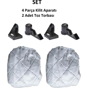 Fantom Pratik Dik Süpürge Torba + Tırnak Set