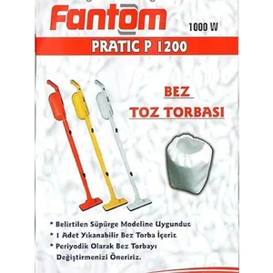 Home Shopping Fantom Pratik - Hamarat Dik Süpürge Bez Toz Torbası