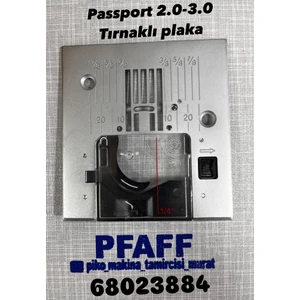 Passport 2.0-3.0 Tırnaklı Plaka Versiyon 2 68023884  Needle Plate (Zz)