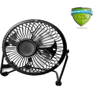 Masa Üstü Klima USB Girişli Metal Serinletici Mini Vantilatör Fan