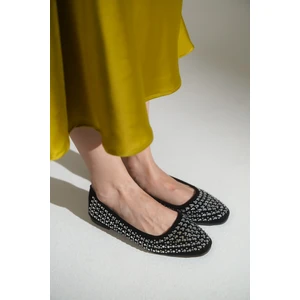 Karla Kadın Taşlı Babet