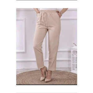 Kadın Büyük Beden Rahat Kesim Kaliteli Kumaş Havuç Paça Pantolon