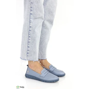 Kadın Ortopedik Hakiki Deri Bağcıksız Yumuşak Yazlık Loafer Ayakkabı M26YA90