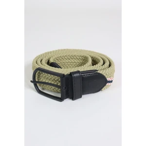 Elastik Örgü  Kemer Zeytin Yeşili