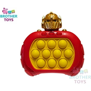 Brother Toys Işıklı Popit Oyun Konsolu Pop It Oyuncak Quick Push Transformers Model