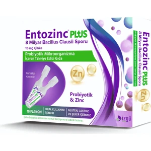 Plus 10 Flakon Portakal Aromalı 8 Milyar Sıvı Probiyotik 