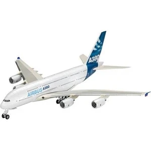 Airbus A380 Model Kiti 1:288 Ahşap Malzeme ile 47 Parça 10+ Yaş İçin