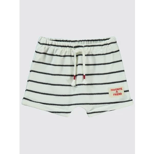 Civil Baby Erkek Bebek Şort 6-18 Ay Ekru