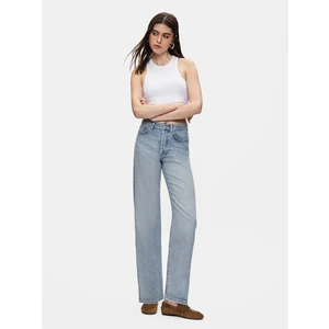 Kadın  Vanetta Düz Paça Yüksek Bel Jean Pantolon
