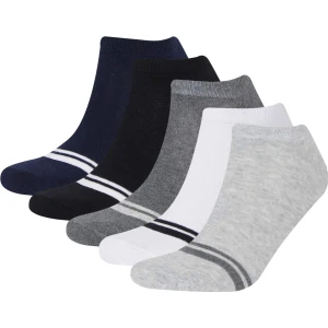 Erkek 5'li Pamuklu Patik Çorap D9973AXNS