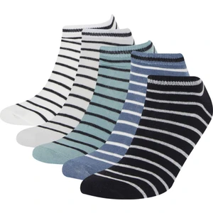 Erkek 5'li Pamuklu Patik Çorap D9971AXNS