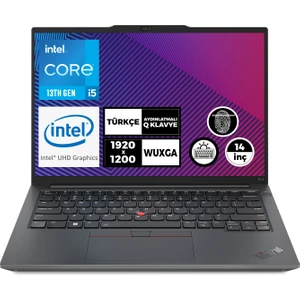 Thinkpad E14 G5 I5-13420H 16GB 512GB SSD 14" Wuxga Fdos Taşınabilir Bilgisayar 21JK00KTTX
