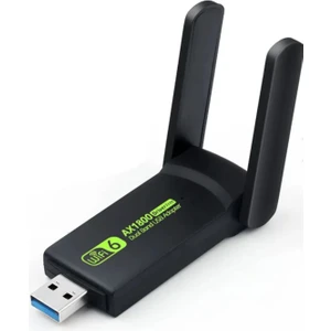 AX1800 Kelebek Model Dual Band USB Wireless Adaptör