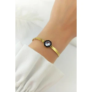 ÇLK Accessories Çelik Taşlı Italyan Zincir Bileklik TRBILEK7905
