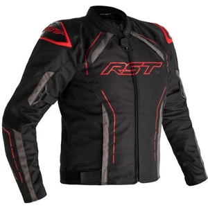 Rst S1 Mevsimlik Motosiklet Ceketi Siyah Kırmızı