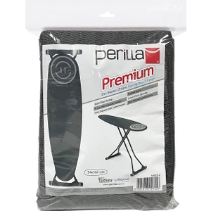 Premium Extra Süngerli Orjinal Ütü Masası Kılıfı - Antrasit 54*162