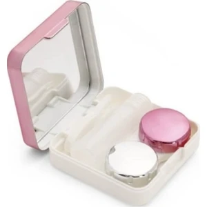 Eyekanaynalı Lens Kutusu Pembe