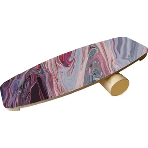 Ahşap Baskılı Denge Tahtası Rocket Balance Board Rocket Gym Board