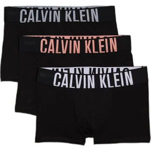 Calvin Klein Erkek 3'lü Siyah Boxer 000NB3608A