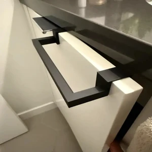 Modern El Havlu Askısı 170 Mm-Mutfak Dolabı Kapağına Takılan (2'li)