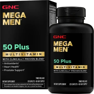 Mega Men 50 Plus Multivitamin Tablet 120 Caplets
