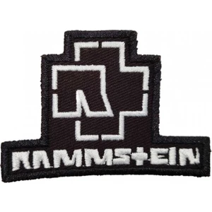 Rammstein Logo Beyaz Patch Yama Nakış