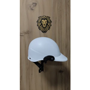 -Leos Motor-Jokey Kask-Camsız Model-Beyaz Renk-Yerli Üretim-
