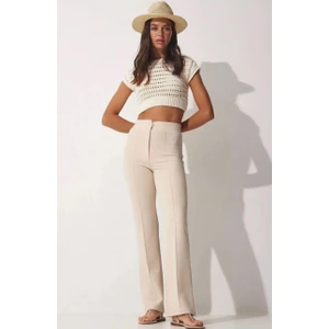 Çimalı Palazzo Pantolon, 4 Mevsim, En Boy Likralı, Favori Pantolon, Iş Pantolonu