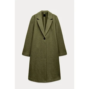 Mary & Mary Tek Düğmeli Yumuşak Dokulu Kaban