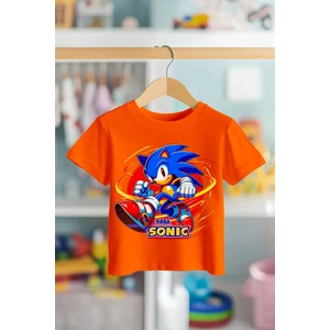 Book OrBook Sonic Sega  Pamuk Premium Kalite Çocuk Tişörtü