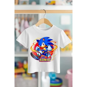 Book OrBook Sonic Sega  Pamuk Premium Kalite Çocuk Tişörtü