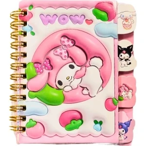 Kuromi My Melodi Spiralli Not Defteri