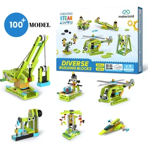 Diverse Building Blocks 370 Parça 100+ Model