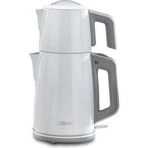 Çays Inox Çelik Çay Makinesi - Beyaz