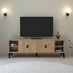 3507 Deren Tv Ünitesi 150  cm  Raflı Kapaklı Sepet