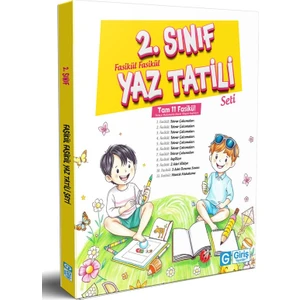 2.sınıf Yaz Tatili Fasikül Seti