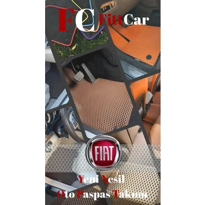 Fittcar Fiat 500L 2013 - 2024 Akıllı Oto Paspas Takımı Eva Mat